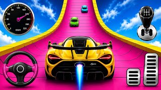 Mega Ramp Car Stunts | High Speed Supercar Racing & Crazy Stunt Gameplay | Android Games screenshot 5