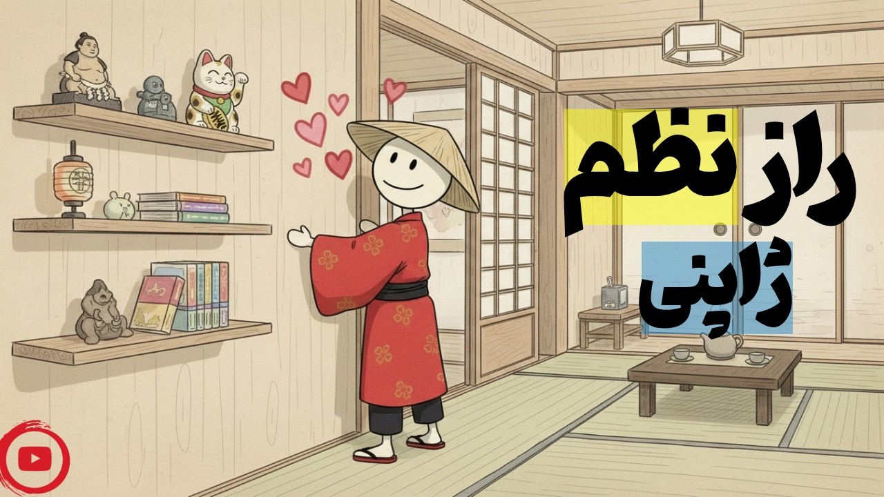 چرا خونه ژاپنی‌ها همیشه مرتبه ولی مال ما نه؟! | نجات از شلوعی با موثر ترین فرمول نظم ژاپنی