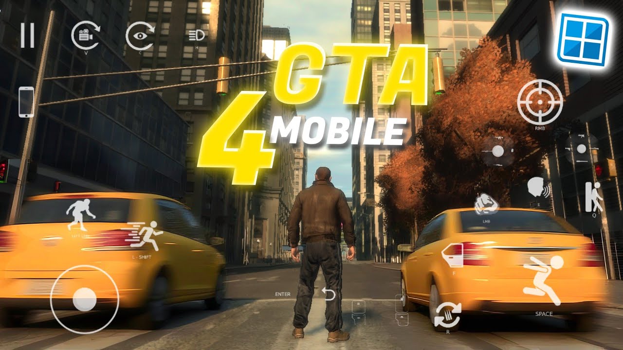 GTA 4 Full Set Up Installation + Icon/Control Pack(Buttons) - 📲Android Mobile [Offline]
