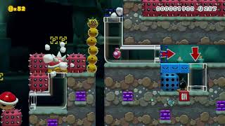 Jumping over Pipes (Platforming) by ClauCrazy [SMM2]