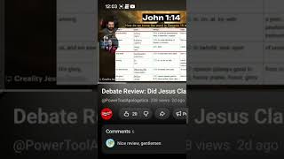 @JayDyer the track star. please debate @BiblicalUnitarianPodcast . w/ @AltarnateMedia