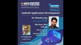 Webinar on Android Application Development | Mr. Shailaditya Raj