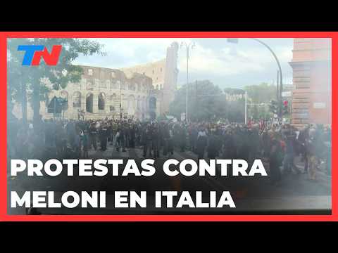 ITALY | Students and workers take to the streets in protests against the cost of living