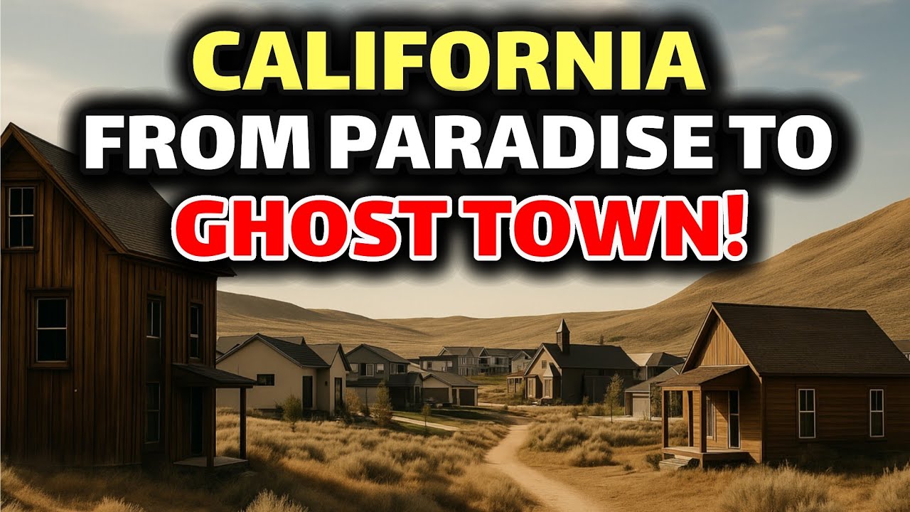 10 California Cities Turning Into Ghost Towns | 2025 Housing Market Crash Exposed