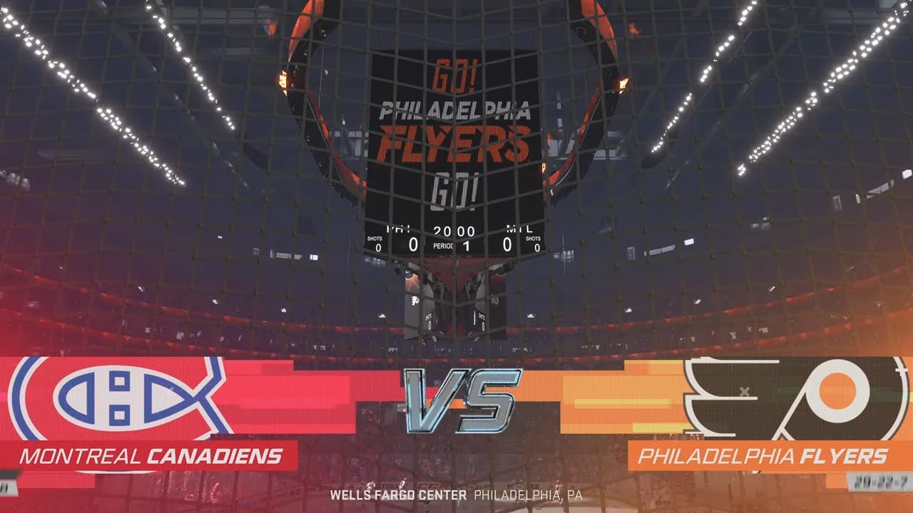 NHL 22 - Montreal Canadiens vs Philadelphia Flyers (2160p60 HDR)