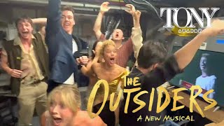 Reactions to winning Tony Awards - THE OUTSIDERS MUSICAL