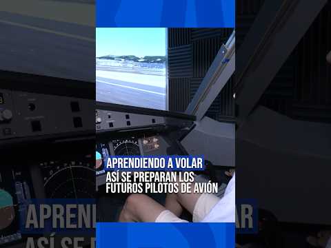 Así se preparan los futuros pilotos de avión
