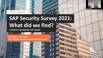 SAP Security Survey 2021: What Did We Find? | Turnkey Consulting webinar