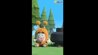 Fuse Chases Slick 💨 | Oddbods #Shorts for Kids