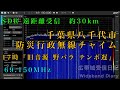 SDR遠距離受信 千葉県八千代市 17時 旧音源 野ばら テンポ遅 アナウンスあり
