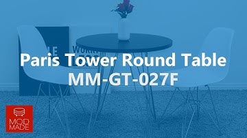 Mod Made Paris Tower Round Table Product Introduction & Assembly Tutorial