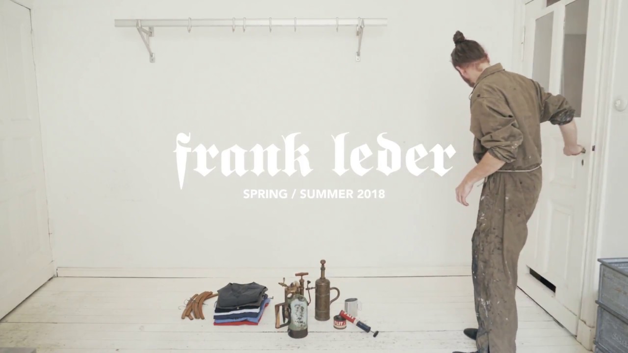 Frank Leder 2018SS COLLECTION  FUNDAMENT EXPERIMENTAL PIECES