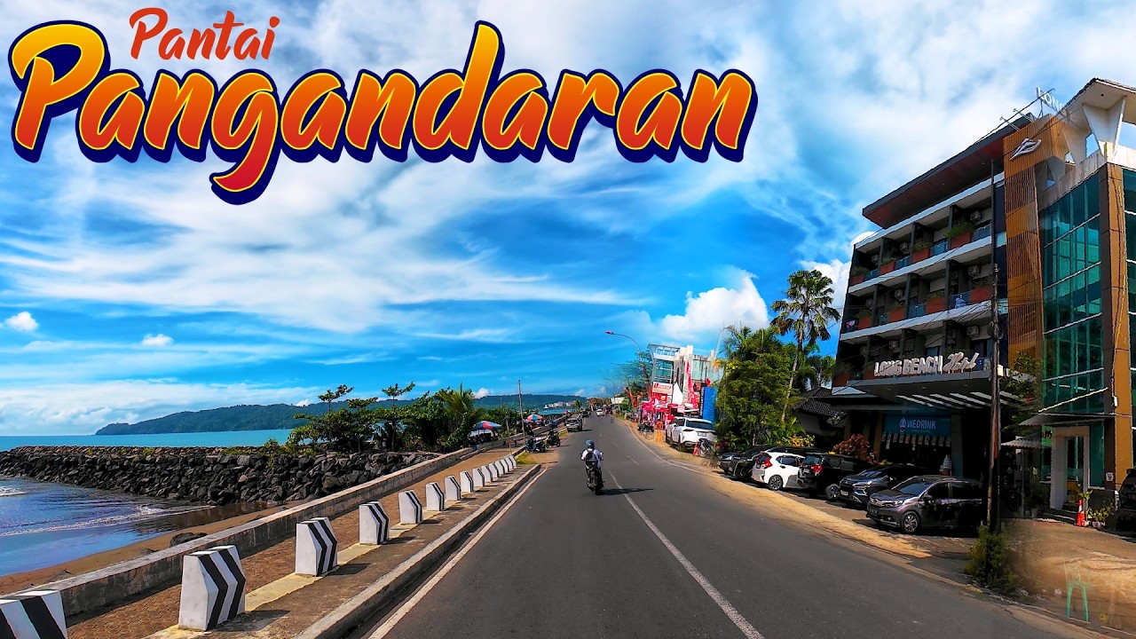 Keliling Pantai Pangandaran │4K