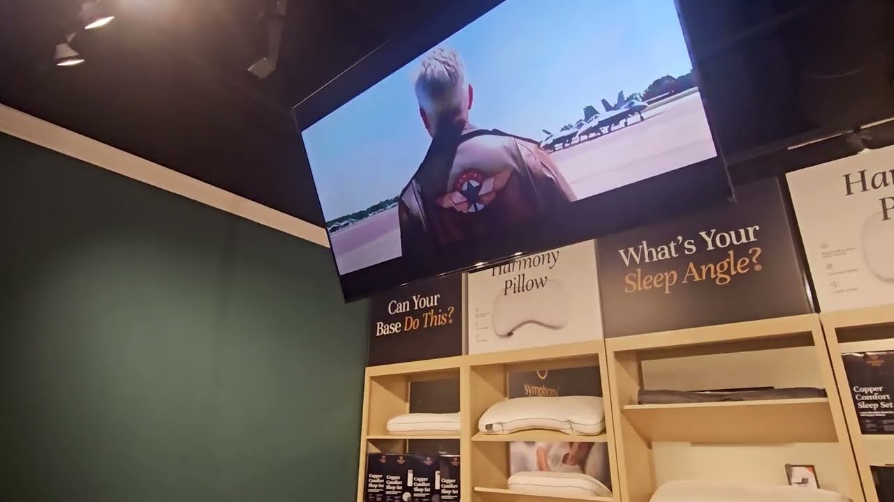 Symphony Sleep TV Showcase. Las Vegas