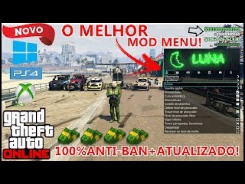 Desapego Games - GTA > Mod Menu GTA 5 Online/Offline Dinheiro Infinito e +  de 100 Funções