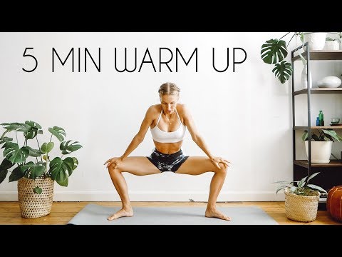 5 MIN WARM UP FOR AT HOME WORKOUTS
