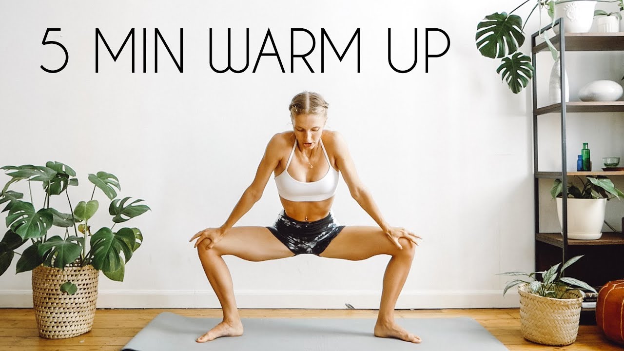 5 Min Warm Up For At Home Workouts Youtube