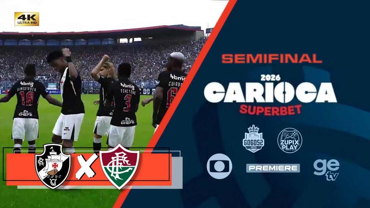 VASCO x FLUMINENSE NA SEMIFINAL DO CARIOCA!  | Gameplay PES 2021 GOGOSZ PATCH – Jogo Decisivo! 