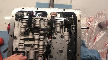 4l60e rebuild/reassembly part 12 (accumulators, valve body) video 2 of 2