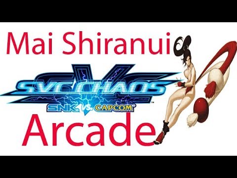 Snk Vs Capcom Svc Chaos Arcade Mai Shiranui