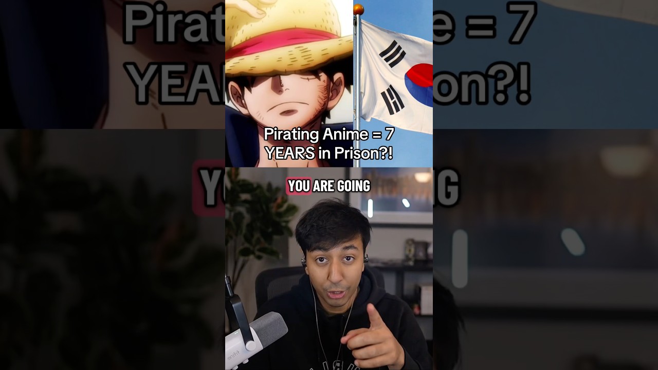 Pirating Anime = 7 YEARS in Prison?! (New South Korean Law) 