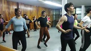 Michelle Zambrano Tap Class Coreografo Oscar Carapia