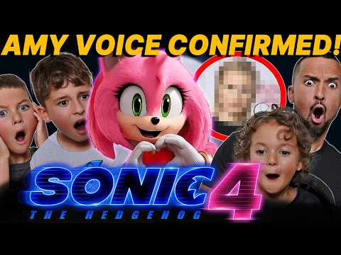Video PARAMOUNT CONFIRMS AMY ROSE VOICE ACTOR!! | SONIC THE HEDGEHOG 4 | Silver The Hedgehog | Shadow