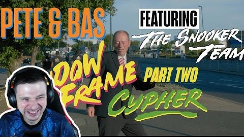 Pete & Bas - Windowframe Cypher Part II ft. The Snooker Team - UK Reaction