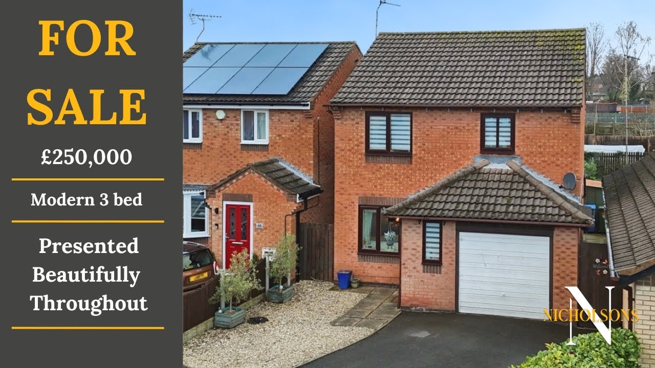 Отдельно стоящий дом в Ретфорде за 250 000 фунтов стерлингов! 😍 Зимний сад + переоборудованный га...