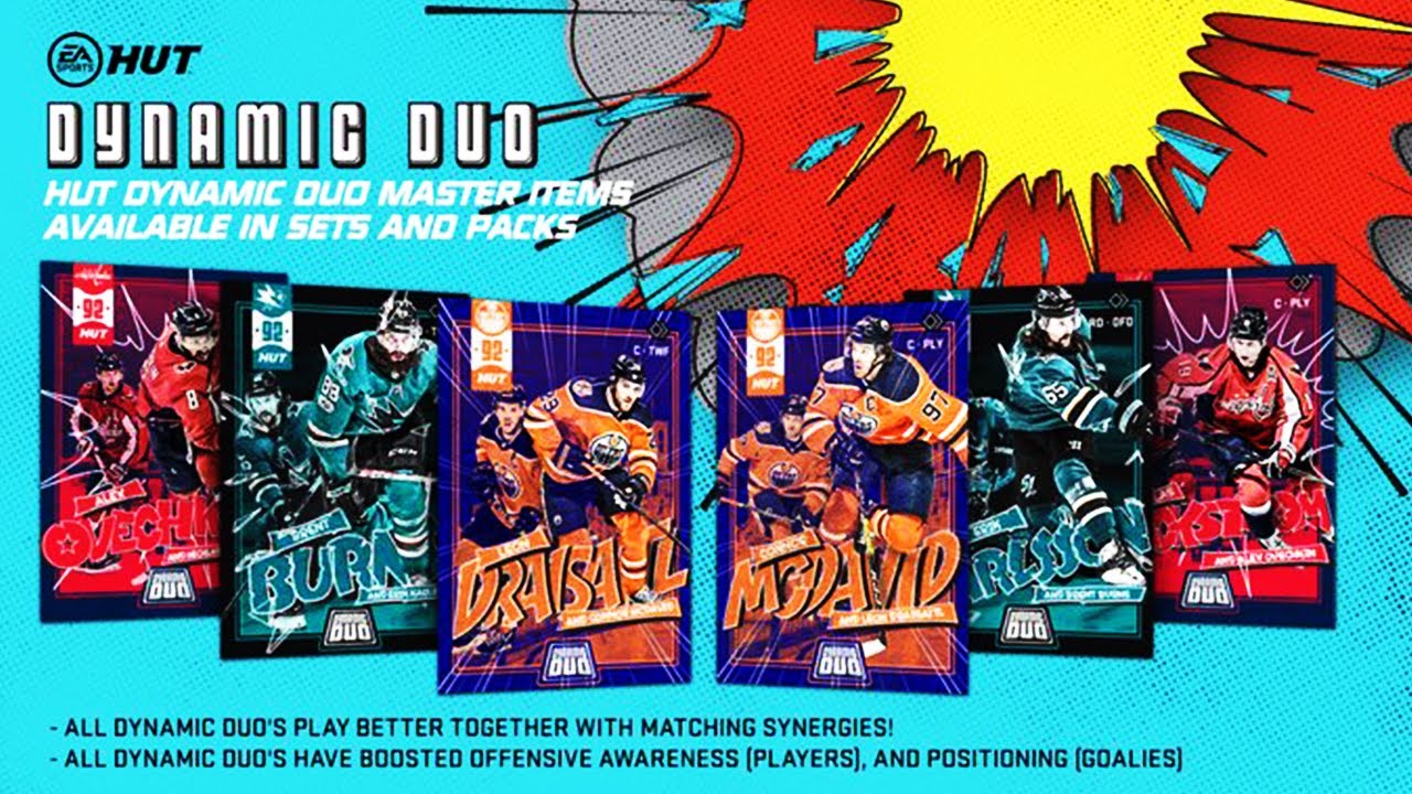 NHL 20 NEW DYNAMIC DUO EVENT! NEW SETS & PACKS BREAKDOWN!