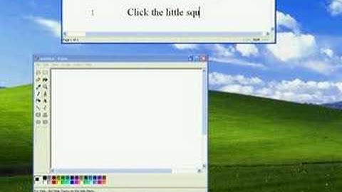 Take a picture of your screen (Screenshot)