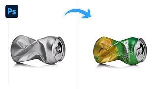Easily Create A Dented Can Mockup In Photoshop