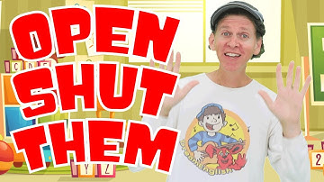 Open Shut Them Song With Matt | Action Songs | Dream English Kids