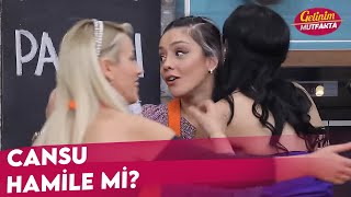 Cansu Fenalaştı Akla Bebek Müjdesi Geldi - Gelinim Mutfakta 16 Ekim Pazartesi