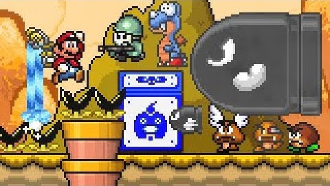 Super Mario Epic Adventure (SMBX 1.4.5) Level: Leaf Forest. HD