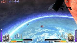 Final Fantasy Dissidia 012 Duodecim - Sefiro Crescent Vs Drewwy310/MJC Match 1