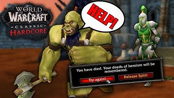 My First Time Playing Hardcore Classic WoW (It Didn’t Go Well)