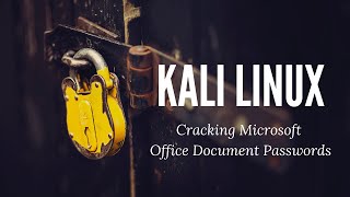 Hacking passwords on Microsoft Office Excel files Wealth