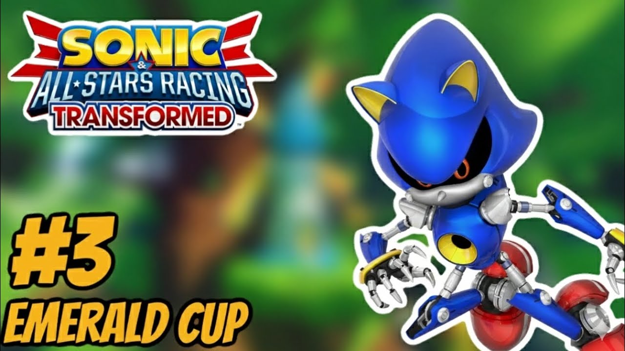 Sonic and All-Stars Racing Transformed™ Playthrough Part 3 (Emerald Cup Gameplay)