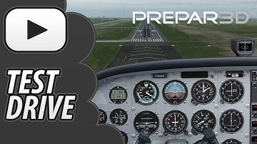 A2A Simulation Rain Effect | Prepar3D | Test Drive
