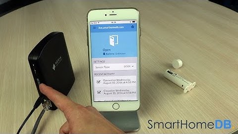 HOW-TO: Unpair and Disconnect your Nexia Bridge from an Aeotec Recessed Door Sensor