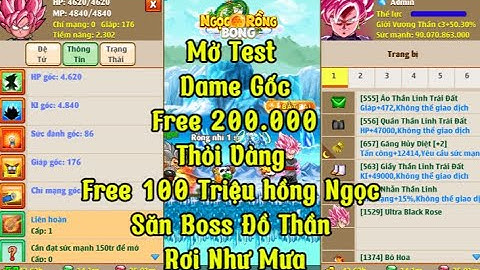 Nro Lậu Mới Nhất Nro Bong Mở Test Free 100 Triệu Hồng Ngọc 200000 Thỏi Vàng Có IOS Tải Trực Tiếp