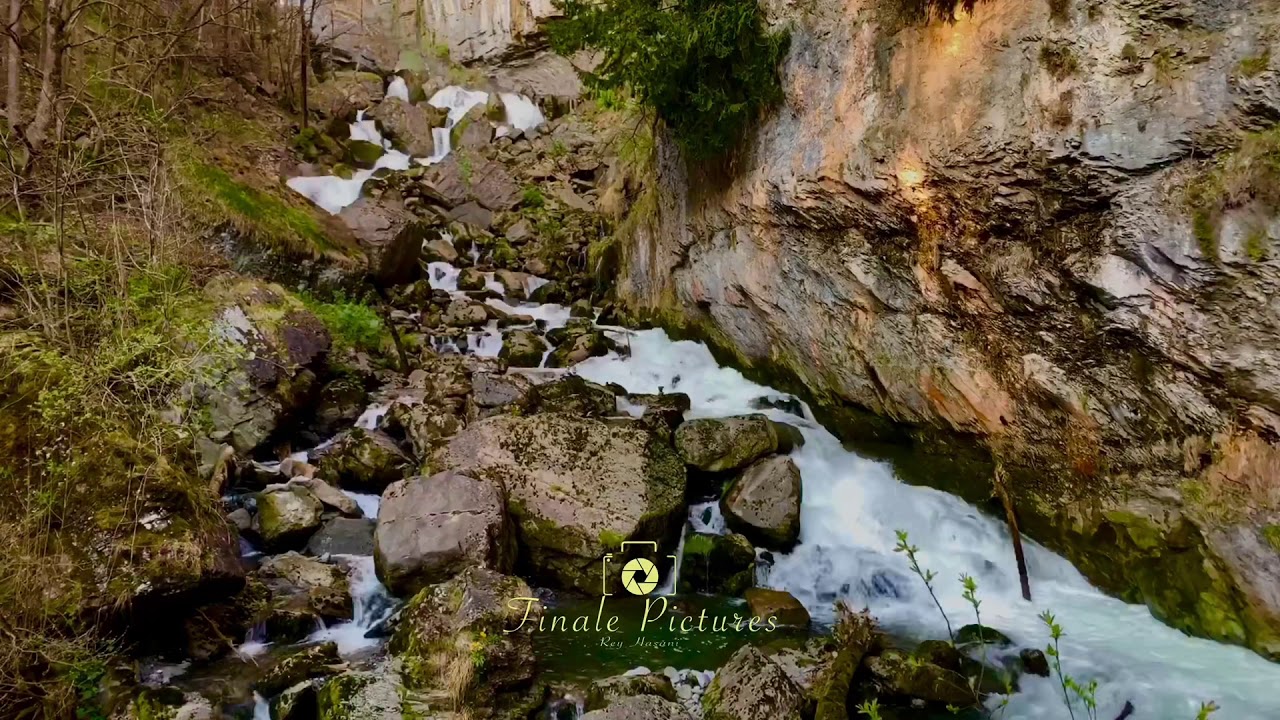 Waterfall Weesen Walensee