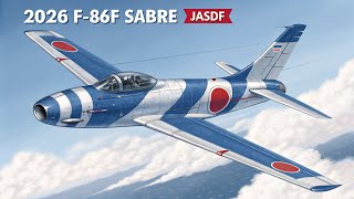 2026年版F-86Fセイバー:航空自衛隊の伝説的ジェット戦闘機