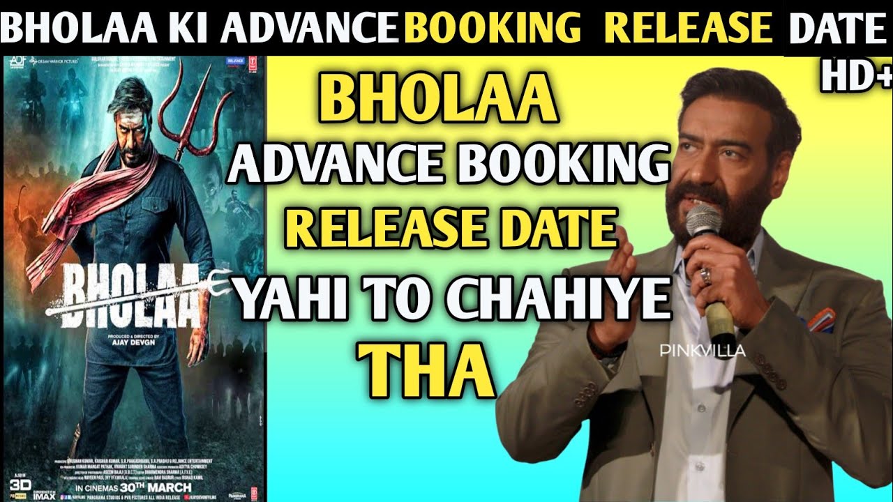 Bholaa Advance Booking Collection Starting Date | Bholaa Advance Booking Date | Ajay Devagan | Tabbu