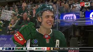 : Joel Eriksson EK PostGame Interview | Vancouver Canucks vs Minnesota Wild