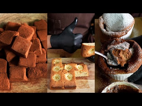ASMR | Delicious Chocolate sweets days #6 #cooking #chocolate