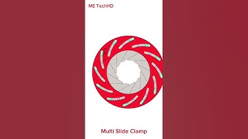 Multi Slide Clamp #design #machine #solidwork #mechanical #mechanism