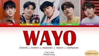 TREASURE JIHOON x JUNKYU x MASHIHO x YEDAM x JEONGWOO - WAYO (왜요) Lyrics (Color Coded HAN/ROM/ENG)