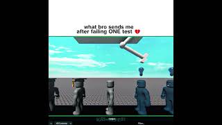 What bro sends me after failing ONE test  🥀| ROBLOX #roblox #edits #memes @kringefest